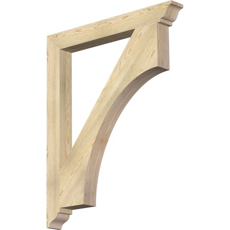 Westlake Traditional Rough Sawn Bracket, Douglas Fir, 4W X 36D X 44H